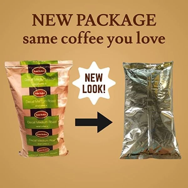 Farmer Brothers Decaf Medium Roast Coffee, 2 Lb Bag 2 Farmer Brothers Decaf Medium Roast Coffee, 2 Lb Bag - Image 2