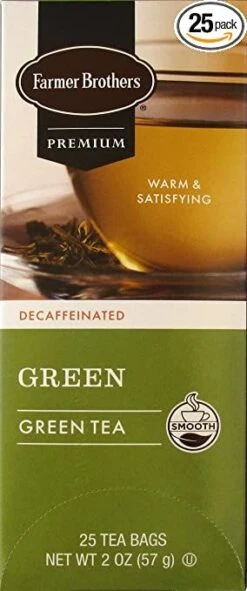 Farmer Brothers Premium: Decaf Green Tea, 2/25 Ct Tea Boxes -Food And Beverage Store 81h9cq4yajl. sy679 pibundle 25 topright 0 0 sx284sy679sh20
