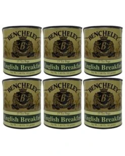 Bencheley Tea Bags, 6/25 Ct English Breakfast Tea
