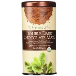 Republic Organic Double Dark® Chocolate Maté Tea Bags 36ct.