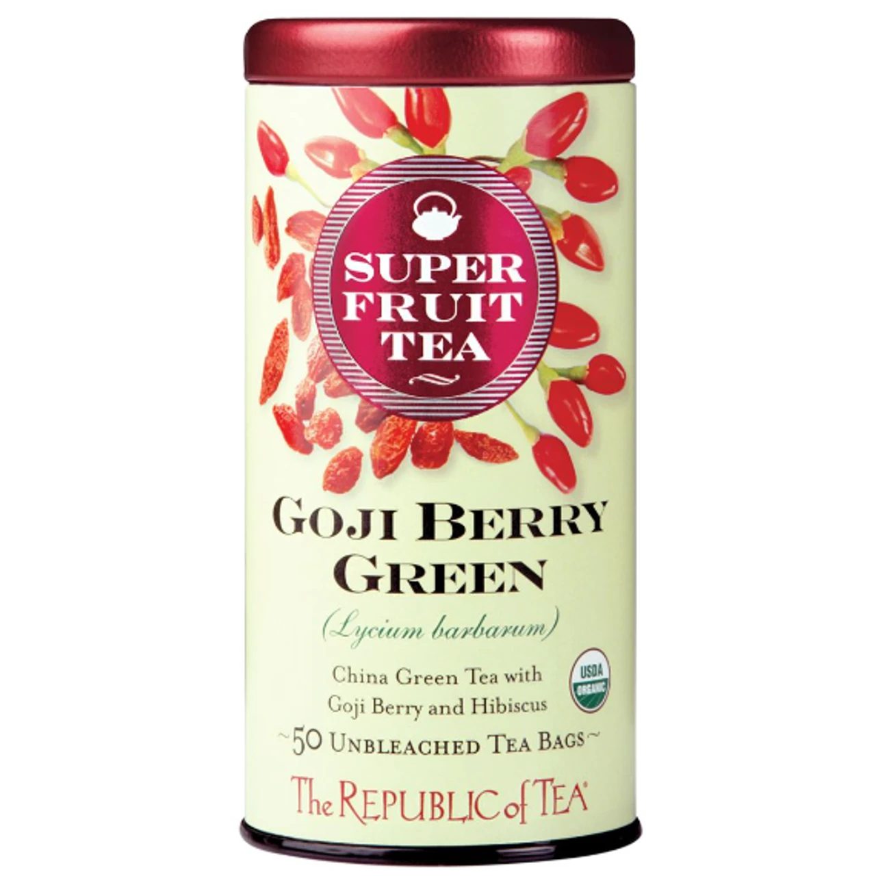 Republic Goji Berry Superfruit Green Tea Bags 50ct. 1 Republic Goji Berry Superfruit Green Tea Bags 50ct.