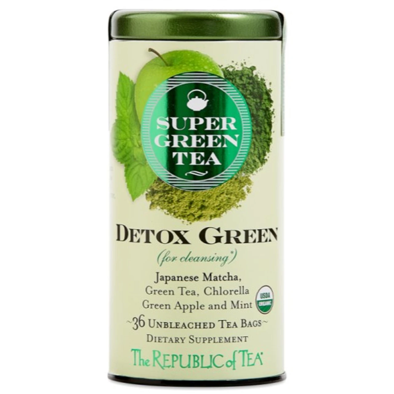 Republic Organic Detox Green SuperGreen Tea Bags 36ct. 1 Republic Organic Detox Green SuperGreen Tea Bags 36ct.