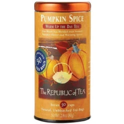 Republic Pumpkin Spice Black Tea Bags 50ct.