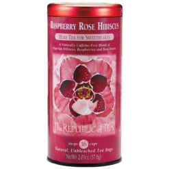 Republic Raspberry Rose Hibiscus Tea Bags 36ct.