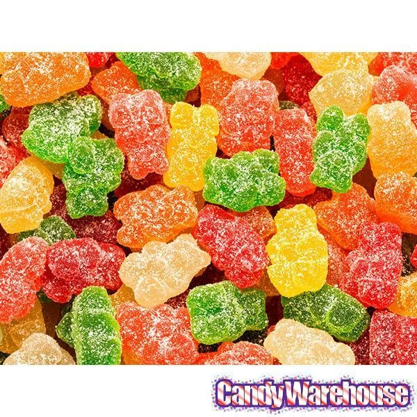 Albanese Sour Gummy Bears Candy: 4.5LB Bag 2 Albanese Sour Gummy Bears Candy: 4.5LB Bag - Image 2