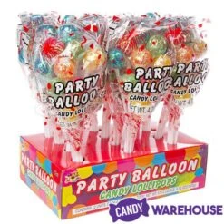 Albert's Party Balloons Lollipop Bouquets: 12-Piece Display -Food And Beverage Store albert s party balloons lollipop bouquets 12 piece display candy warehouse 3