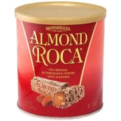 Almond Roca Buttercrunch Toffee Candy: 10-Ounce Tin -Food And Beverage Store almond roca buttercrunch toffee candy 10 ounce tin candy warehouse 6