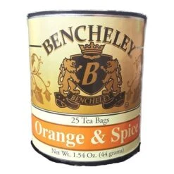 Bencheley Orange & Spice Tea, 25 Tea Bags (1.54 Oz) -Food And Beverage Store bencheley orange spice tea 1