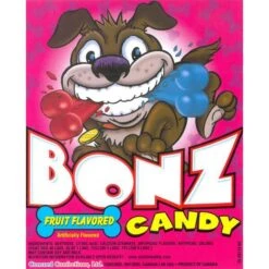 Bonz Dog Bone Coated Sweet Tarts Candy: 2LB Bag -Food And Beverage Store bonz dog bone coated sweet tarts candy 2lb bag candy warehouse 3