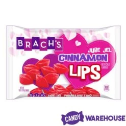 Brach's Juju Cinnamon Lips: 10-Ounce Bag -Food And Beverage Store brach s juju cinnamon lips 10 ounce bag candy warehouse 4