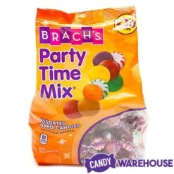 Brach's Party Time Mix Assorted Hard Candy: 3LB Bag -Food And Beverage Store brach s party time mix assorted hard candy 3lb bag candy warehouse 3