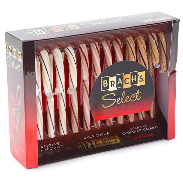 Brach's Premium Candy Canes Assortment: 12-Piece Box 1 Brach's Premium Candy Canes Assortment: 12-Piece Box