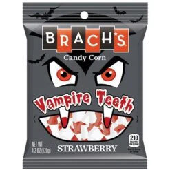Brach's Vampire Teeth Strawberry Candy Corn: 3LB Box