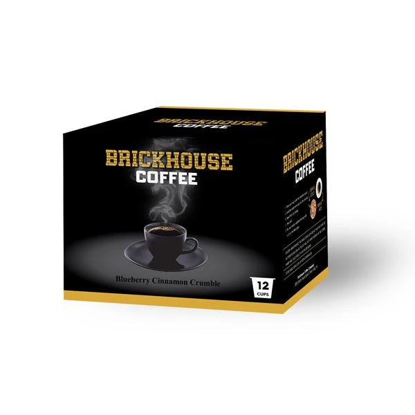 Brickhouse Single Serve Coffee, Blueberry Cinnamon Crumble, 72 Count 2 Brickhouse Single Serve Coffee, Blueberry Cinnamon Crumble, 72 Count - Image 2