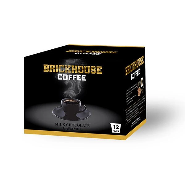 Brickhouse Single Serve Coffee, Milk Chocolate Caramel, 72 Count 2 Brickhouse Single Serve Coffee, Milk Chocolate Caramel, 72 Count - Image 2