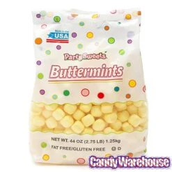 Butter Mints Creams - Yellow: 2.75LB Bag -Food And Beverage Store butter mints creams yellow 2 75lb bag candy warehouse 3