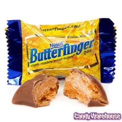 Butterfinger Mini Size Candy Bars: 5LB Bag 9 Butterfinger Mini Size Candy Bars: 5LB Bag -Food And Beverage Store butterfinger mini size candy bars 5lb bag candy warehouse 5