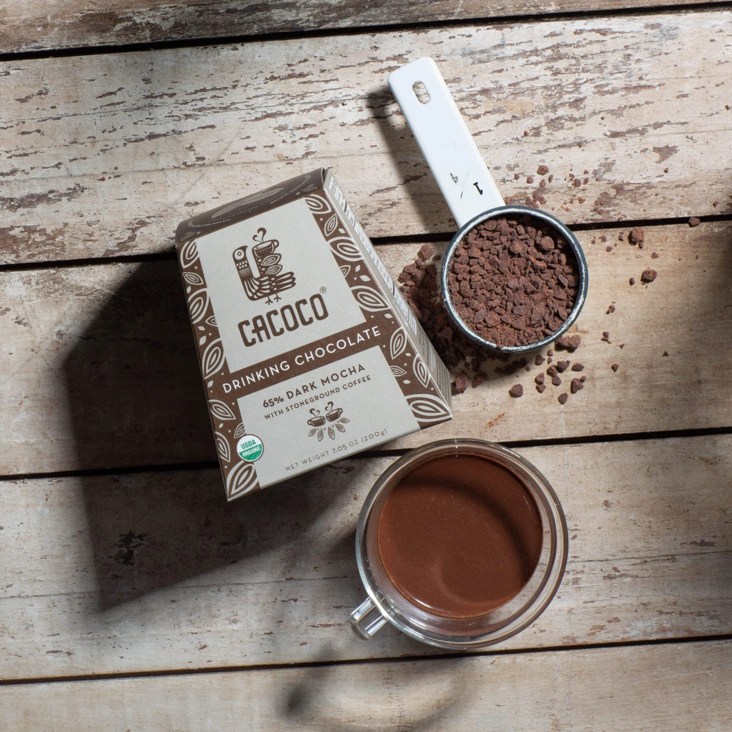 Coracao Confections Cacoco Drinking Chocolate 65% Mocha Dark 2 Coracao Confections Cacoco Drinking Chocolate 65% Mocha Dark - Image 2