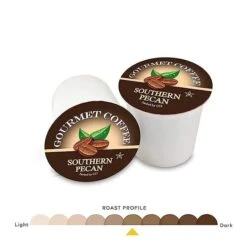 Caffe Noir Gourmet Coffee Southern Pecan, Single Serve Beverage Cups, 6 Box 12 Count Each -Food And Beverage Store caffenoirsouthern pecan 1