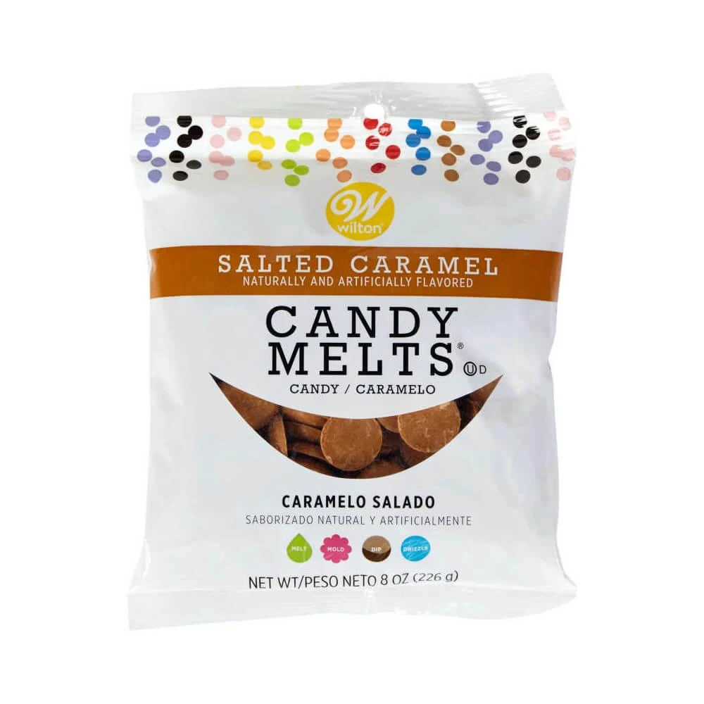 Wilton Candy Melts - Salted Caramel: 8-Ounce Bag 1 Wilton Candy Melts - Salted Caramel: 8-Ounce Bag