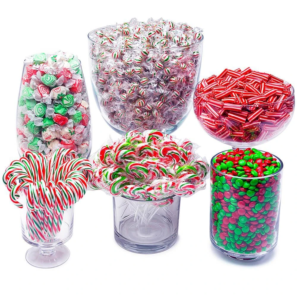 Christmas Candy Bar Table Assortment 1 Christmas Candy Bar Table Assortment