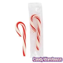 Christmas Peppermint Mini Candy Canes: 240-Piece Box -Food And Beverage Store christmas peppermint mini candy canes 240 piece box candy warehouse 4