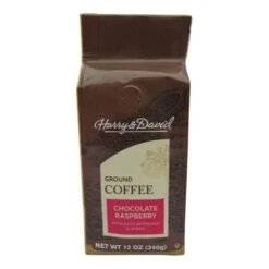 Harry & David Chocolate Raspberry Ground Coffee, 3 Bags (12 Oz Each) -Food And Beverage Store crc1 1