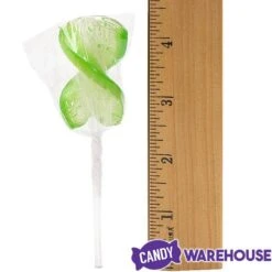 CurlyCutes Petite Crystal Ribbon Pops - Green Lime: 20-Piece Jar 7 CurlyCutes Petite Crystal Ribbon Pops - Green Lime: 20-Piece Jar -Food And Beverage Store curlycutes petite crystal ribbon pops green lime 20 piece jar candy warehouse 3