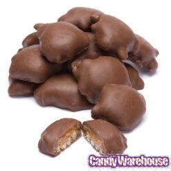 DeMet's Turtles Minis Caramel Nut Cluster Chocolates - Original: 5-Ounce Bag -Food And Beverage Store demet s turtles minis caramel nut cluster chocolates original 5 ounce bag candy warehouse 3
