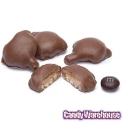 DeMet's Turtles Minis Caramel Nut Cluster Chocolates - Original: 5-Ounce Bag -Food And Beverage Store demet s turtles minis caramel nut cluster chocolates original 5 ounce bag candy warehouse 4