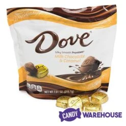Dove Milk Chocolate Caramel Squares: 28-Piece Bag -Food And Beverage Store dove milk chocolate caramel squares 28 piece bag candy warehouse 5
