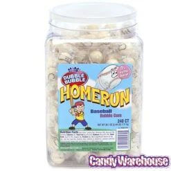 Dubble Bubble Home Run Baseball Gumballs: 240-Piece Tub 8 Dubble Bubble Home Run Baseball Gumballs: 240-Piece Tub -Food And Beverage Store dubble bubble home run baseball gumballs 240 piece tub candy warehouse 4 4d29b739 a811 4d64 a6d3 c162949d7fb6