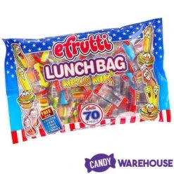 Efrutti Gummy Lunch Candy: 70-Piece Bag -Food And Beverage Store efrutti gummy lunch candy 70 piece bag candy warehouse 3