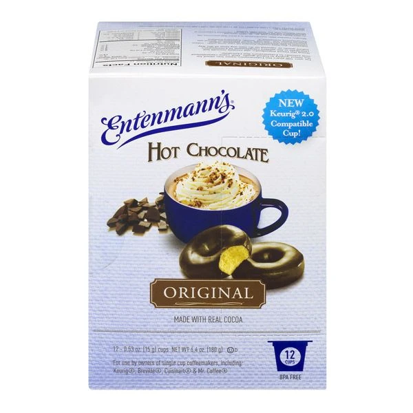 Entenmann's Single Serve Coffee, Hot Chocolate Original, 6/12 Count 3 Entenmann's Single Serve Coffee, Hot Chocolate Original, 6/12 Count - Image 3