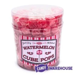 Espeez Cube Pop - Watermelon: 100-Piece Tub 6 Espeez Cube Pop - Watermelon: 100-Piece Tub -Food And Beverage Store espeez cube pop watermelon 100 piece tub candy warehouse 3