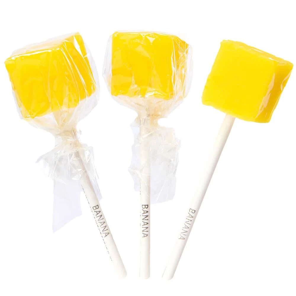 Espeez Cube Pops - Banana: 100-Piece Tub 1 Espeez Cube Pops - Banana: 100-Piece Tub