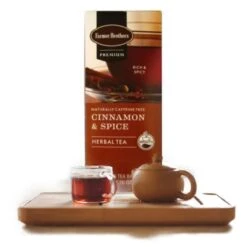 Farmer Brothers Premium: Cinnamon Hot Tea, 6/25 Ct Tea Boxes -Food And Beverage Store fbcinnamonspice 2