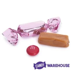 Foiled Caramel Candy - Light Pink: 180-Piece Bag -Food And Beverage Store foiled caramel candy light pink 180 piece bag candy warehouse 4