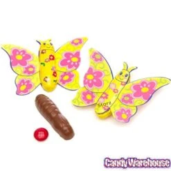 Foiled Chocolate Butterflies: 40-Piece Tub -Food And Beverage Store foiled chocolate butterflies 40 piece tub candy warehouse 3