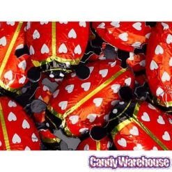 Foiled Milk Chocolate Lady Bugs: 36-Piece Display 7 Foiled Milk Chocolate Lady Bugs: 36-Piece Display -Food And Beverage Store foiled milk chocolate lady bugs 36 piece display candy warehouse 4