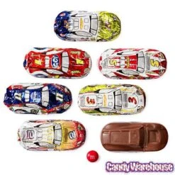 Foiled Milk Chocolate Race Cars: 36-Piece Display 7 Foiled Milk Chocolate Race Cars: 36-Piece Display -Food And Beverage Store foiled milk chocolate race cars 36 piece display candy warehouse 3