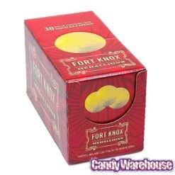 Fort Knox Gold Foiled Milk Chocolate US Dollar Medallions: 30-Piece Box -Food And Beverage Store fort knox gold foiled milk chocolate us dollar medallions 30 piece box candy warehouse 9
