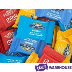 Ghirardelli Assorted Chocolate Mini Squares: 12-Ounce Bag -Food And Beverage Store ghirardelli assorted chocolate mini squares 12 ounce bag candy warehouse 3 b07ca73e 6a9b 4d37 a86a f21146aebe08