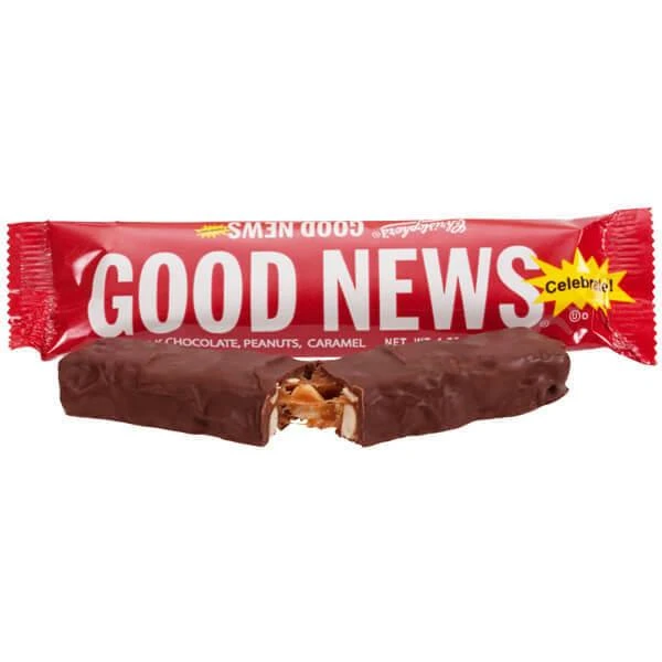Good News Candy Bars: 36-Piece Box 1 Good News Candy Bars: 36-Piece Box
