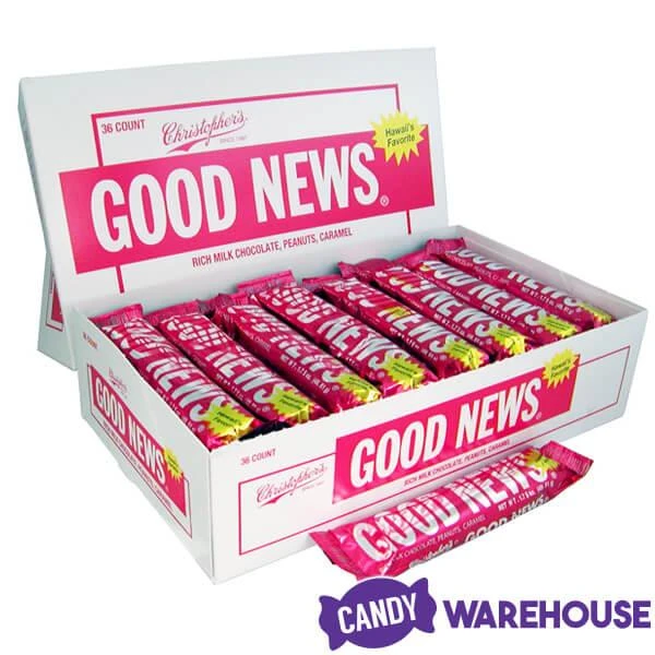 Good News Candy Bars: 36-Piece Box 2 Good News Candy Bars: 36-Piece Box - Image 2