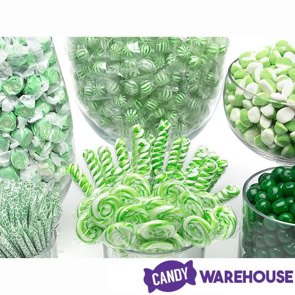 Green Candy Bar Table Assortment 2 Green Candy Bar Table Assortment - Image 2