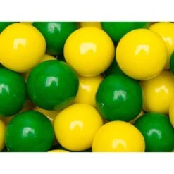 Gumballs Color Combo - Green And Yellow: 4LB Box