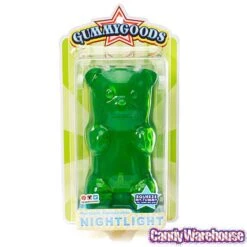 Gummy Bear Night Light - Green -Food And Beverage Store gummy bear night light green candy warehouse 5