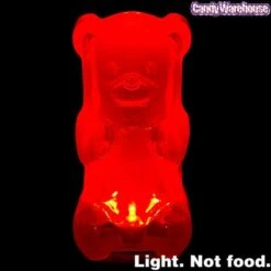 Gummy Bear Night Light - Red -Food And Beverage Store gummy bear night light red candy warehouse 4