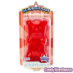 Gummy Bear Night Light - Red -Food And Beverage Store gummy bear night light red candy warehouse 5